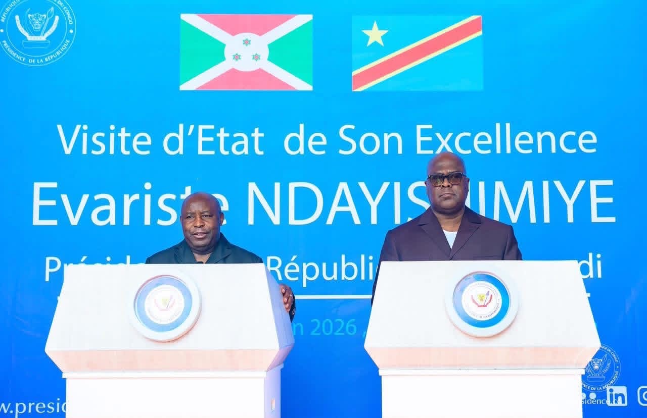RDC-Burundi : Tshisekedi et Ndayishimiye renforcent leur coopération et appellent à la solidarité internationale face à Ebola