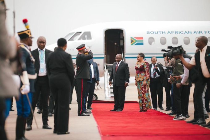 RDC–Afrique du Sud : Cyril Ramaphosa à Kinshasa pour soutenir la riposte contre Ebola et renforcer la coopération bilatérale