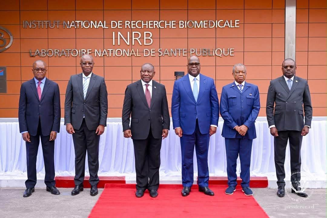 RDC–Afrique du Sud :     Tshisekedi et Ramaphosa lancent un appel à une réponse africaine coordonnée face à Ebola