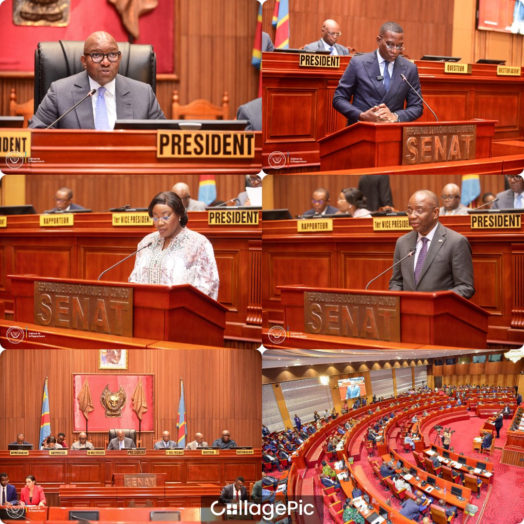 RDC : le Sénat adopte deux projets de loi et se mobilise pour le Recensement général de la population