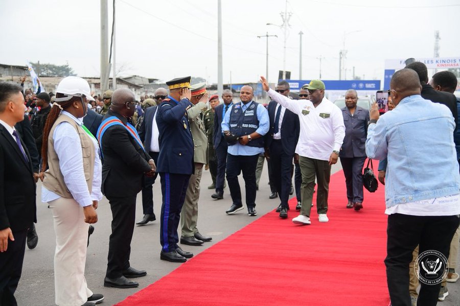 Kinshasa : Félix Tshisekedi lance les travaux du boulevard Docteur Étienne Tshisekedi - Image 2