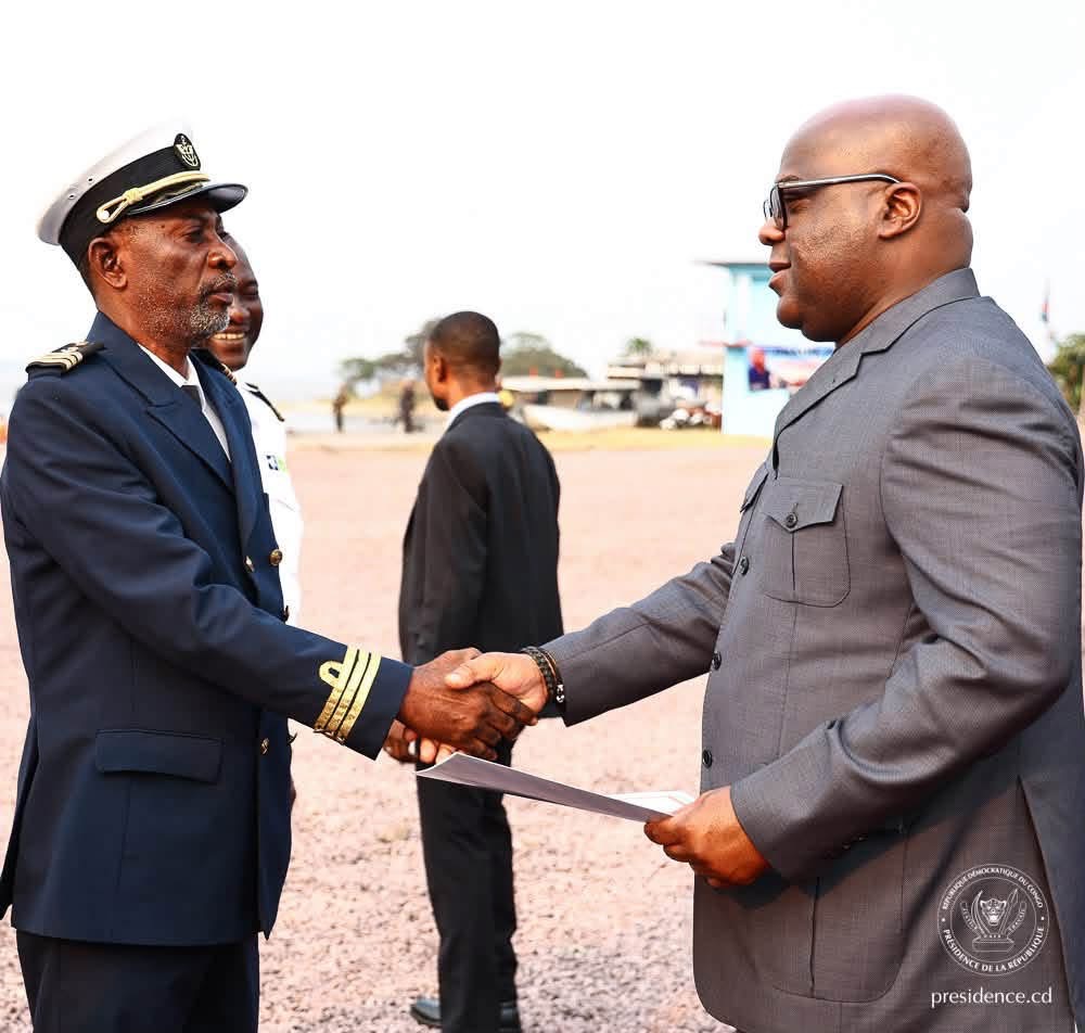 RDC : Félix Tshisekedi lance le balisage du fleuve Congo et de la rivière Kasaï - Image 2