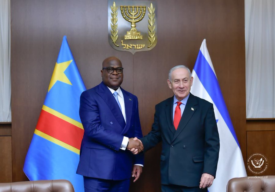Sécurité, agriculture, technologies : ce que Tshisekedi et Netanyahu ont discuté à Jérusalem