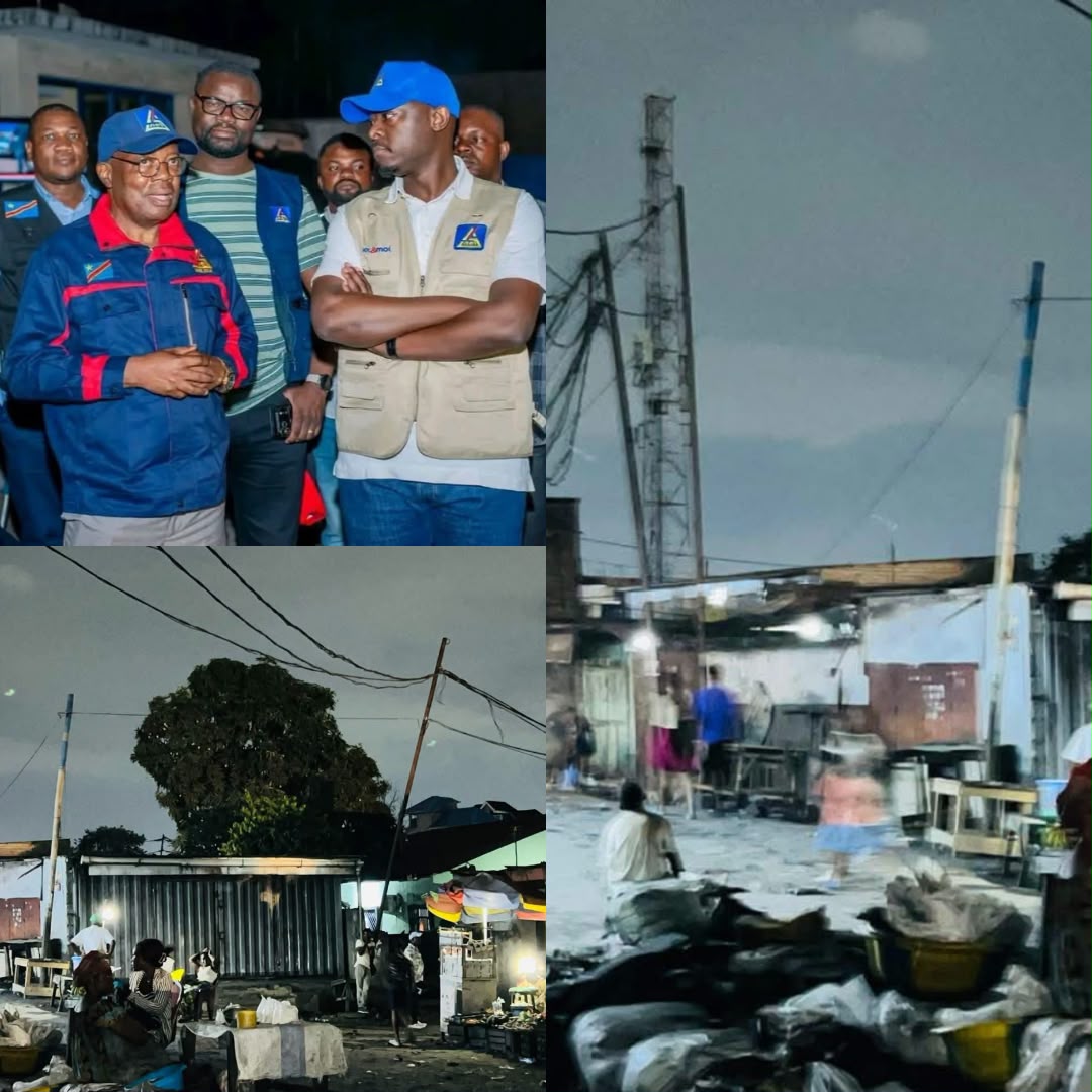 Kinshasa : la desserte électrique s’améliore dans plusieurs quartiers après la ronde nocturne de Teddy Lwamba