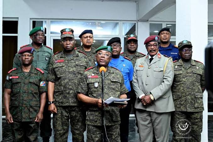 RDC : Les officiers généraux et supérieurs des FARDC interdits de sortie du territoire jusqu’à nouvel ordre