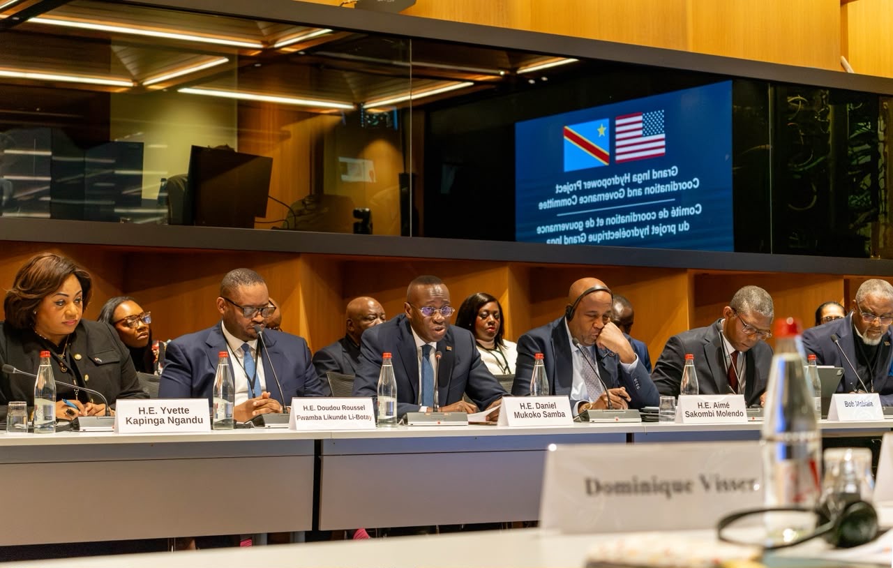 Grand Inga : la RDC et les États-Unis lancent le mécanisme conjoint de coordination du projet